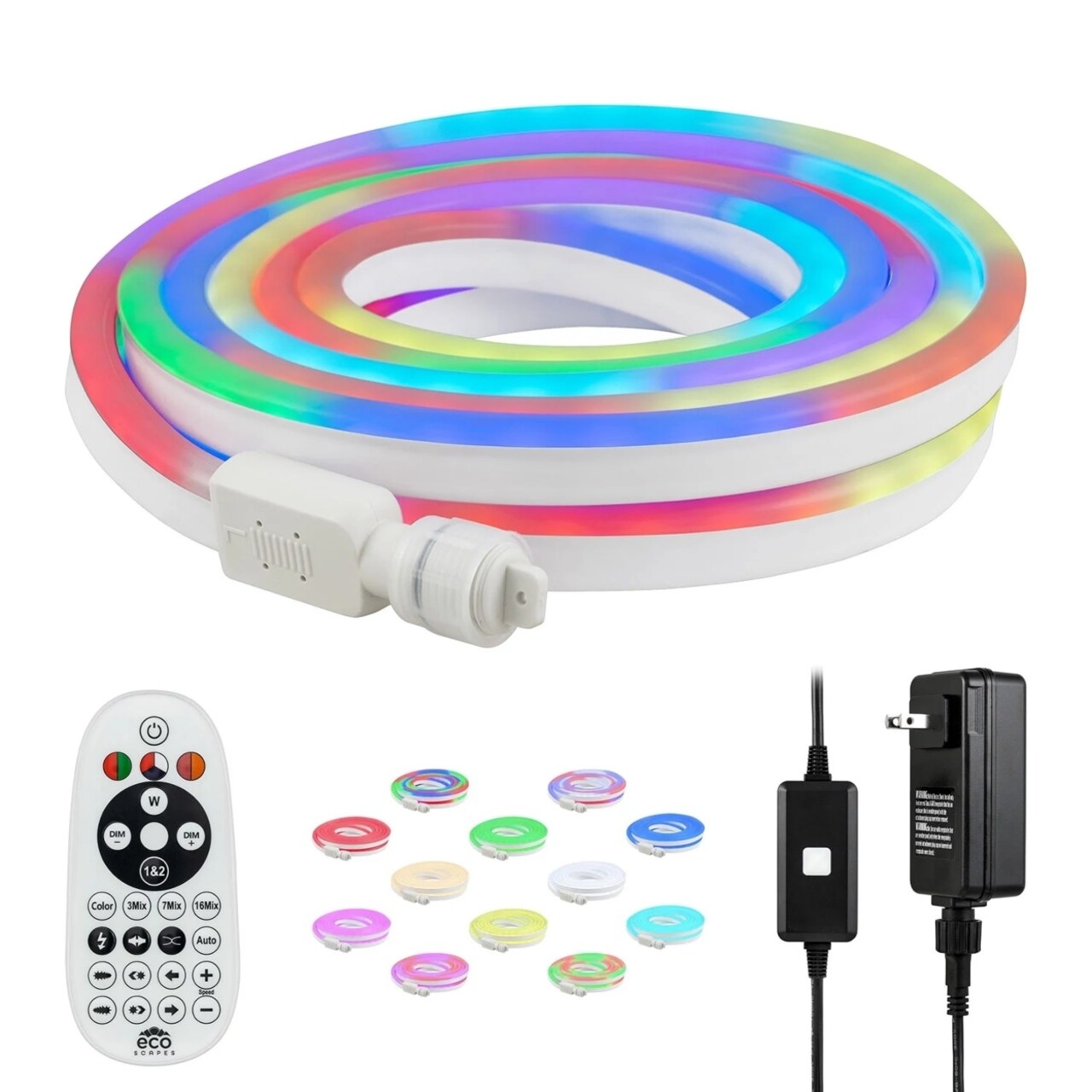 Ecoscapes   Color-Changing LED Flex Light With Remote Control by Enbrighten, 16.4